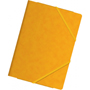 DOHE CARPETA GOMAS CARTULINA 600G FOLIO AMARILLO 10-PACK 10085